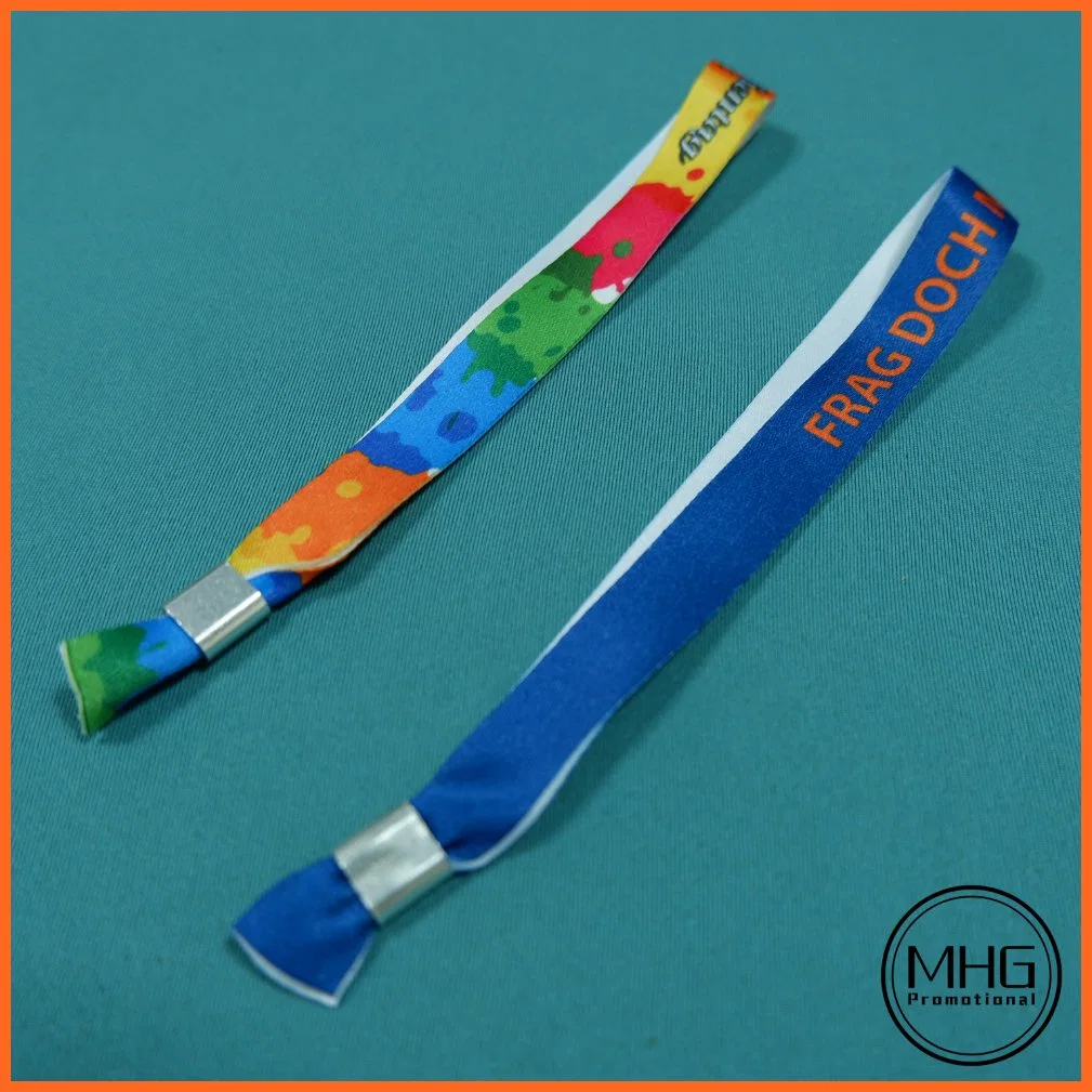 Disposable Promotional Bracelet Wristband with Alu Closure