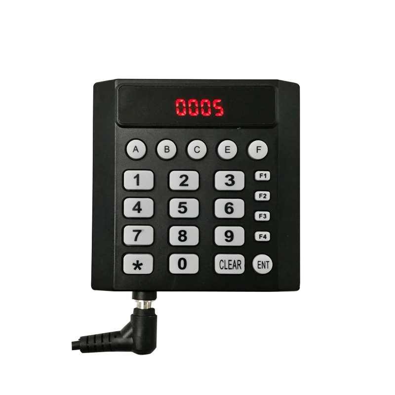 Electronic Wireless Queue Paging System with Thermal Printer