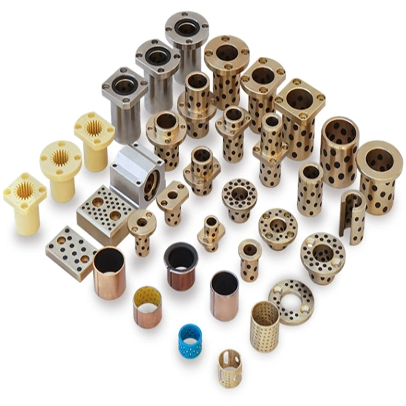 Custom Various Materials Bushings, Stepper Bearings, Bushings, Alloys, Automotive, Medical, Excavators, Mechanical Inlays, Graphite Brass Bushings