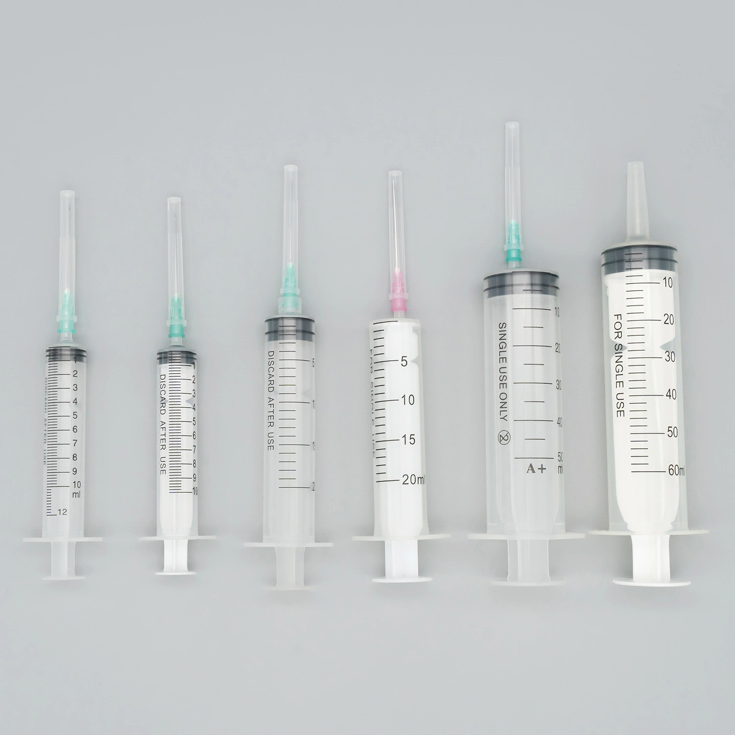 Medizinische Einweg-Insulin-Sicherheits-Selbstzerstörung Spritze mit Needle1ml, 2/3ml, 5ml, 10ml, 20ml, 50/60ml 100ml mit CE ISO5% aus
