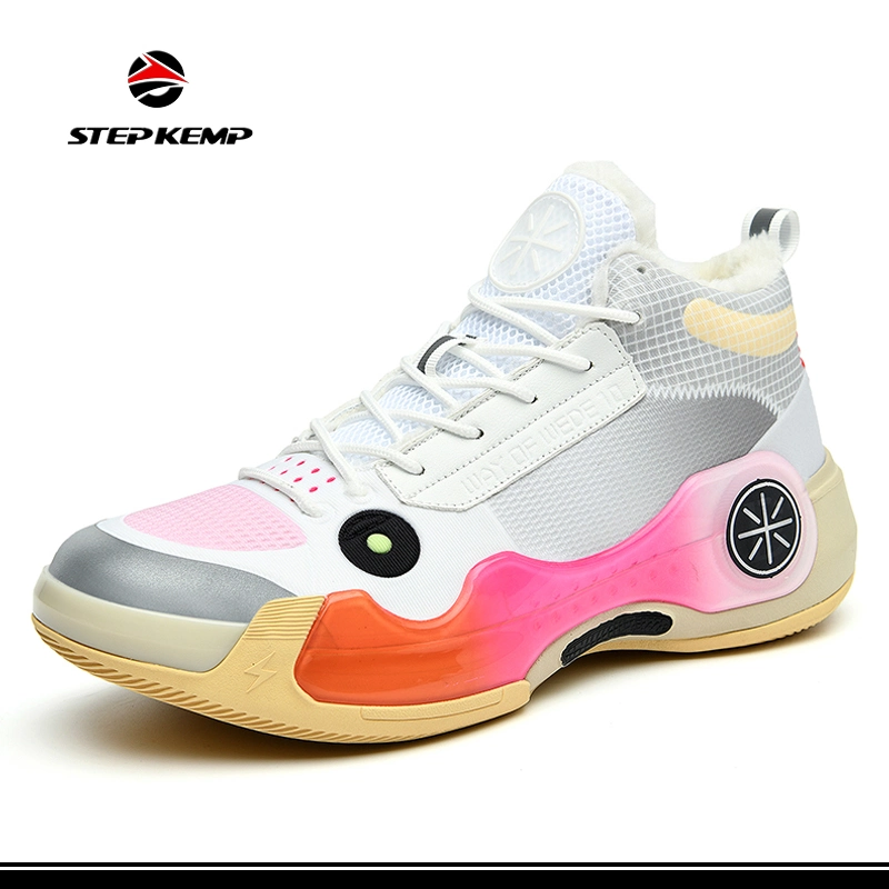 Ankle Protective Fashionable Men Women Sports Basketball Shoes Ex-22b6033 Ex-22b6155