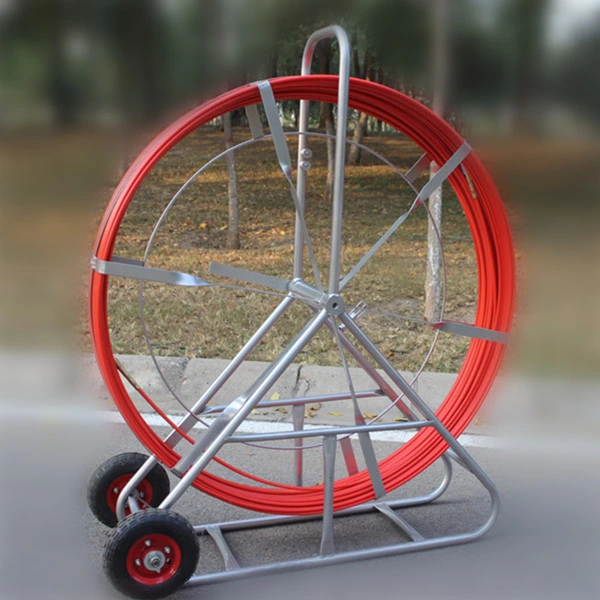 Snake Continuous Reel Duct Rodder with Brake and Meter Marking