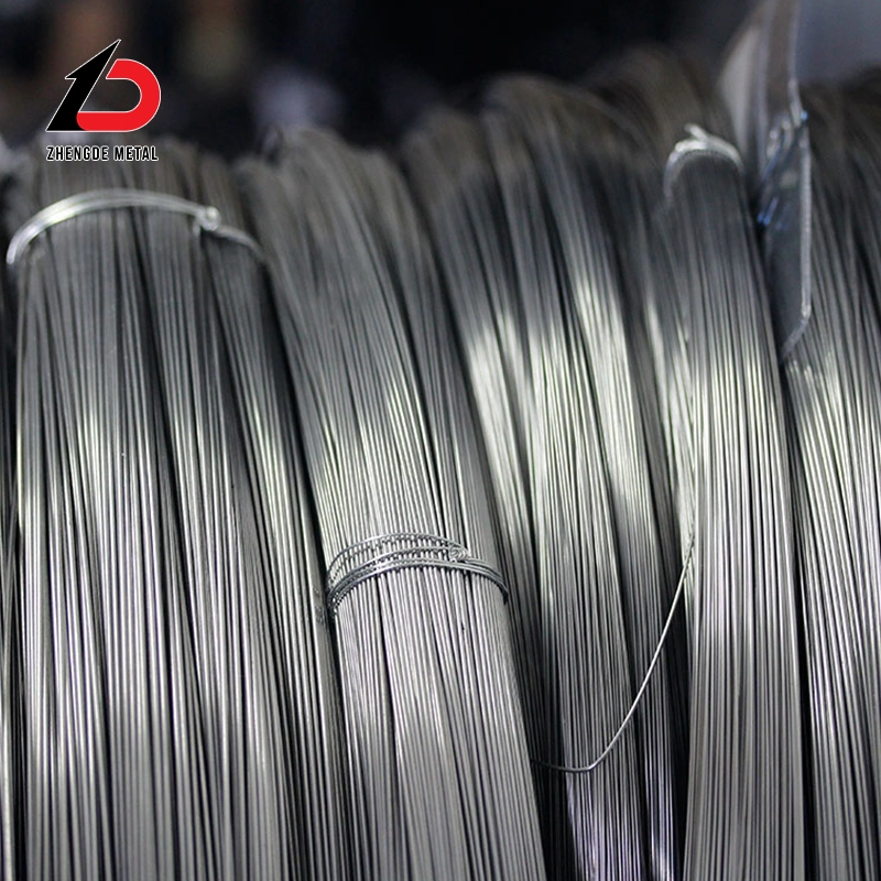 Factory Annealed 1mm 2mm 3mm Diameter Spring 304 Hot Rolled Cold Rolled Stainless Steel Wire Spring Wire for Cable