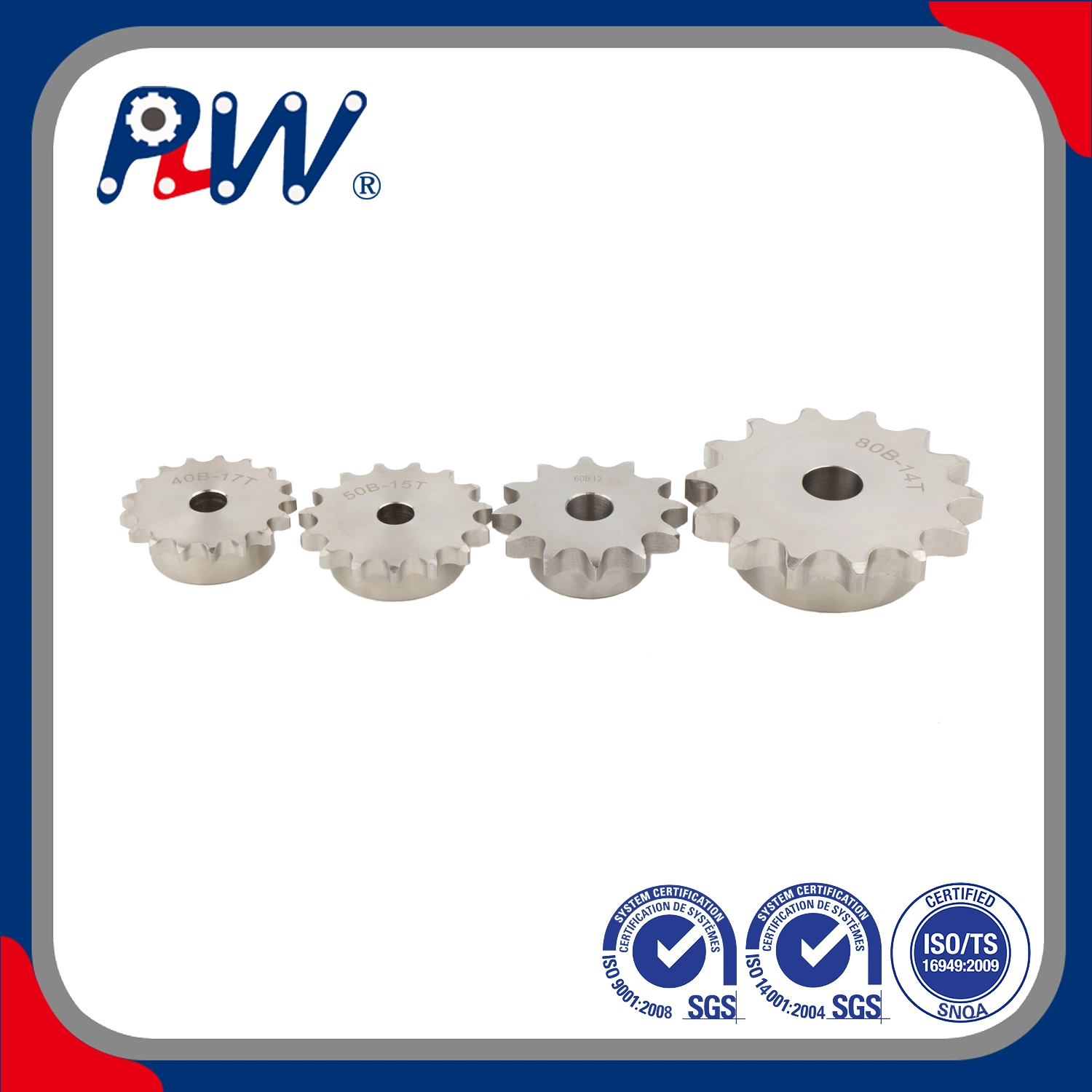 Made-to-Order Agricultural Machinery ANSI or DIN Transmission Sprocket with America Standard