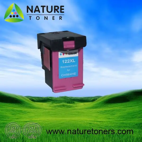 Remanufactured Ink Cartridge 122XL Bk (CH563HE) , 122XL Color (CH564HE) for HP Printer