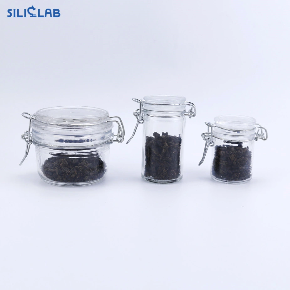 Custom Large Style Kitchen Food Spice High Borosilicate Glass Container Storage Jars with Lids