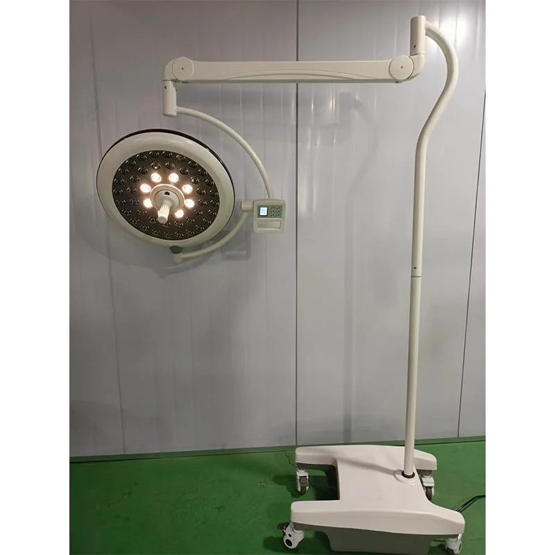 Shadowless Surgical Operating Lamps Veterinary Medical Portable Light LED Mobile Cold Light Operating Lamp