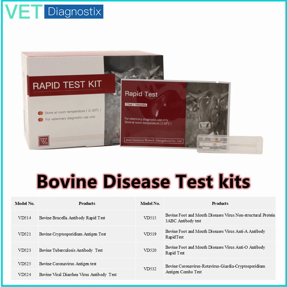 Fmd Test Foot and Mouth Disease Virus Non-Structural Protein Antibody Rapid Test (FMD NSP Ab)