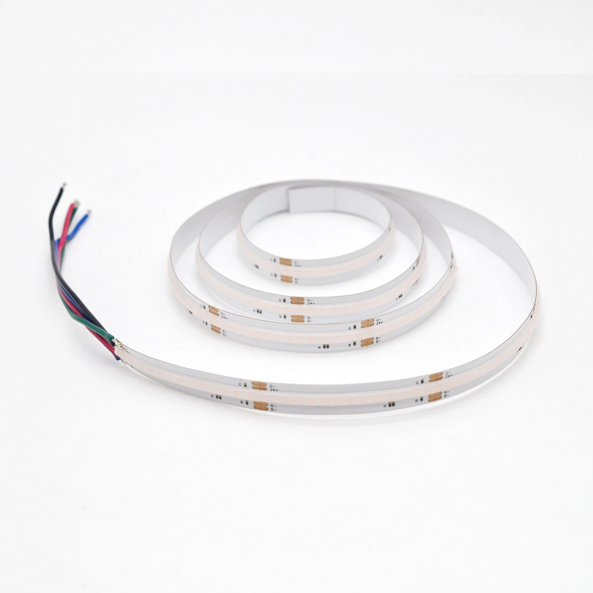 Customized DC24V RGB COB LED Lighting Strip for Decoration Lighting