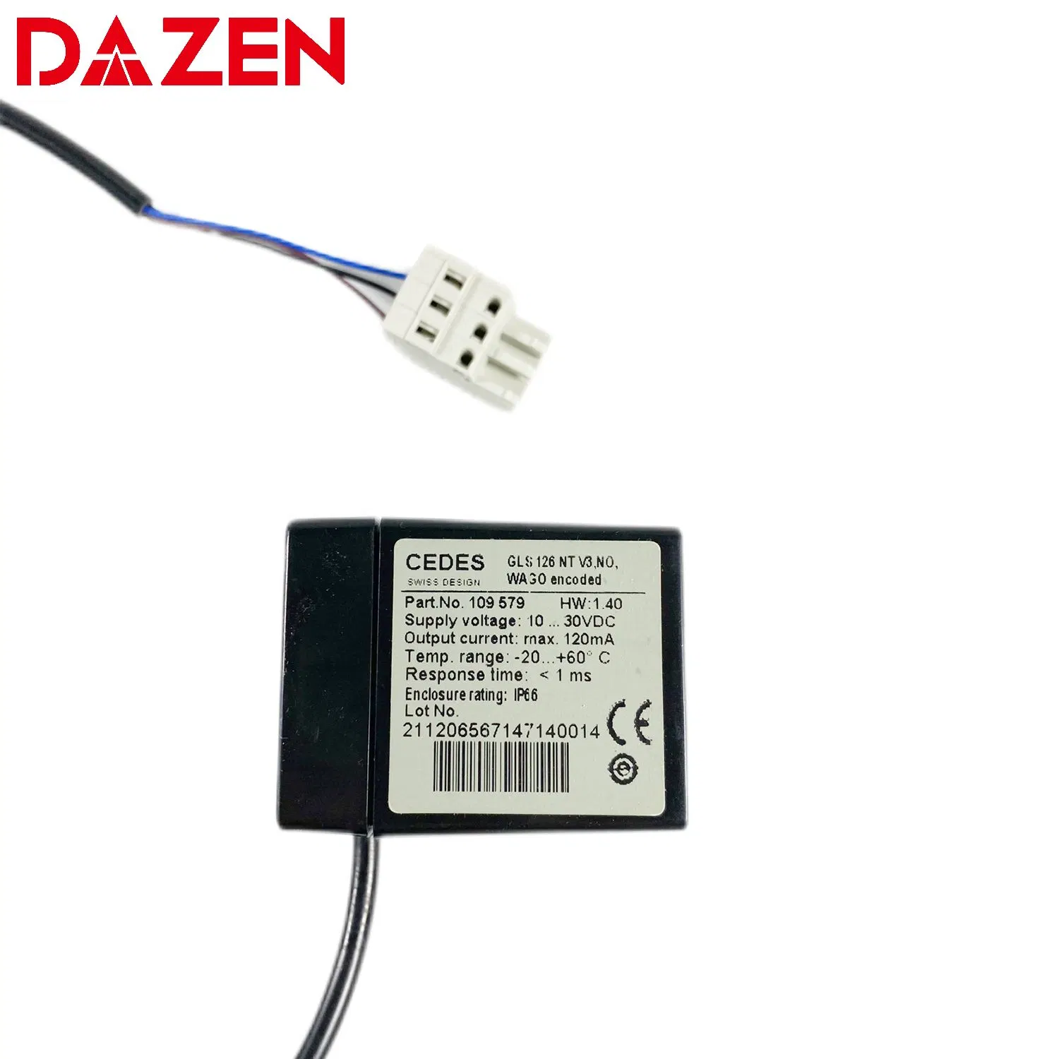 Cede el sensor del elevador cede ascensor Interruptor fotoeléctrico GLS 126 NT V3. No