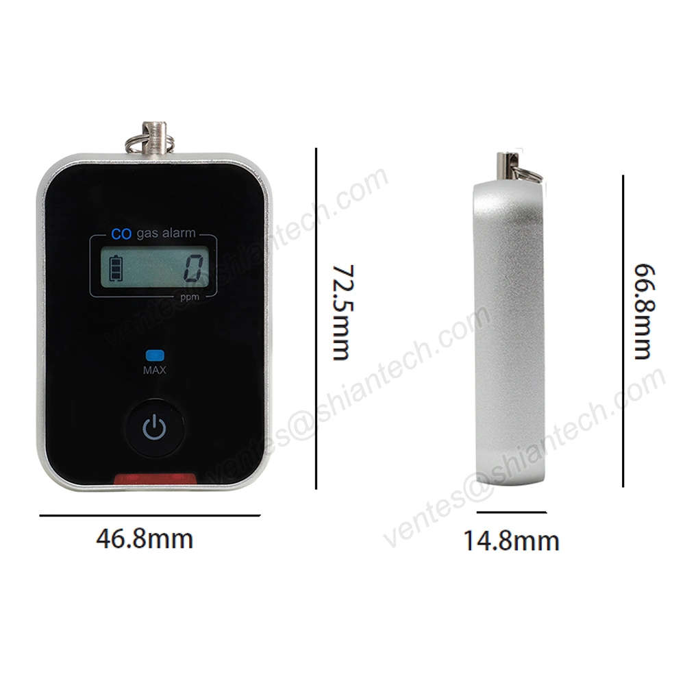 Travelling Carbon Monoxide Detector in Tents, Airplanes and Vehicles Co Gas Alarm