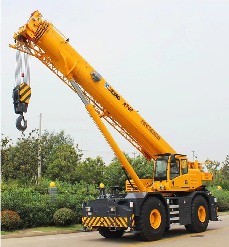 XCMG New Model Hydraulic Crane Xcr60L5_U 60 Ton Rough Terrain Lifting Crane for Sale