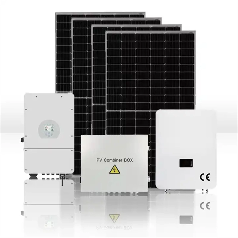 Fuera de la red del sistema de energía solar de 8kw de 10kw 6kw 5kw juego completo para el hogar precio de los sistemas de energía solar