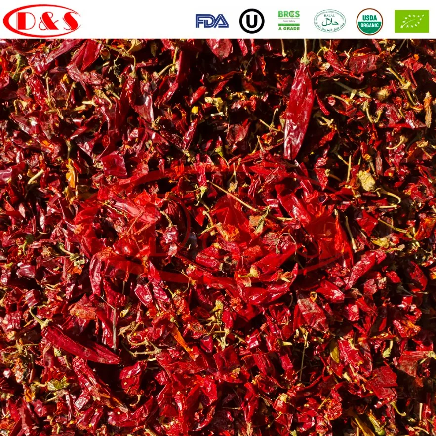 Neue Ernte/China/Fabrik/Gewürz/Neue Saison/Roter Pfeffer/Getrocknete Chili/Gemahlen/Rot/Paprika/Flocken/Zerkleinerte Chili