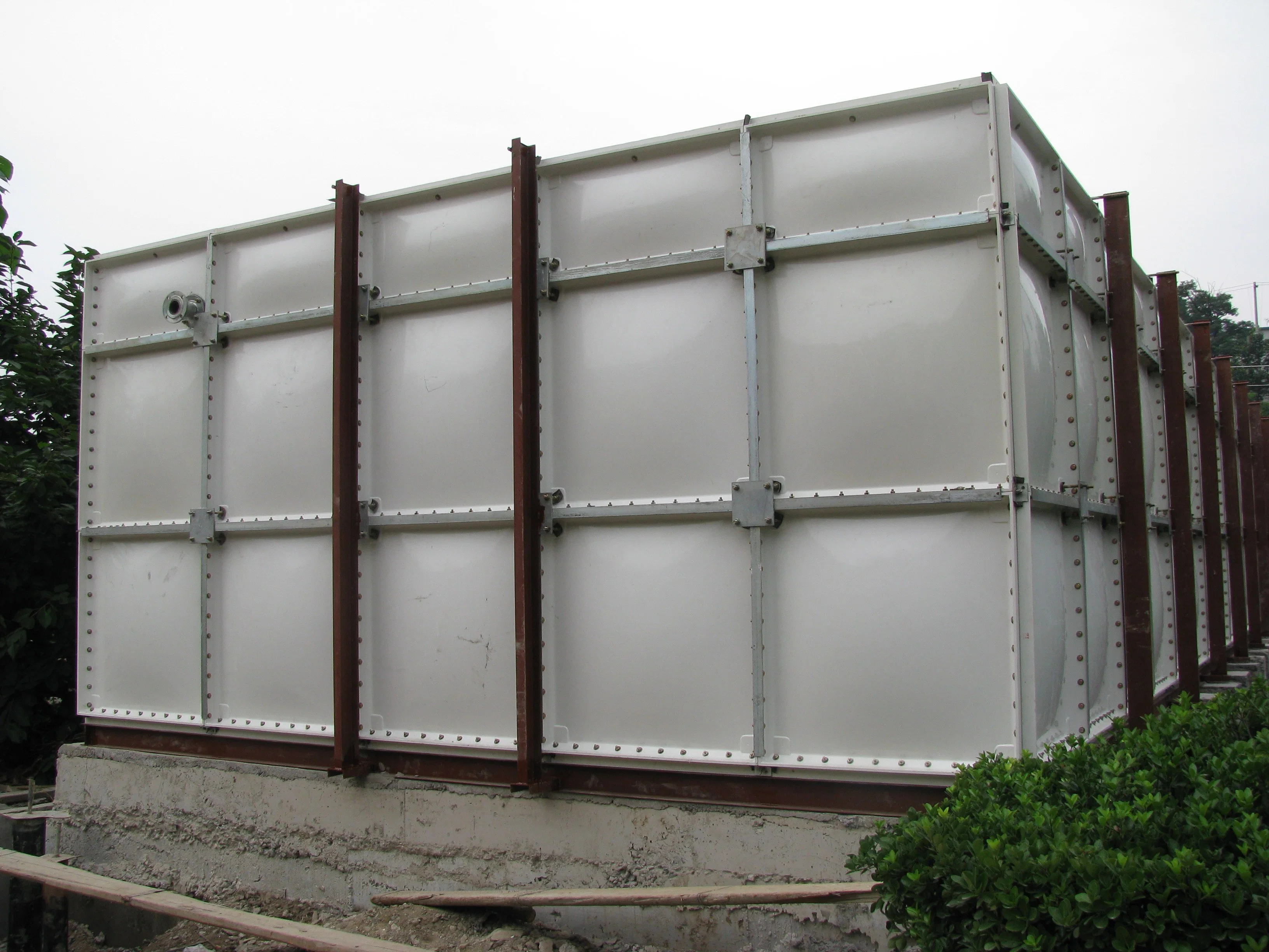 Outdoor Water Tank Large Volume GRP Modular Panel Water Tank