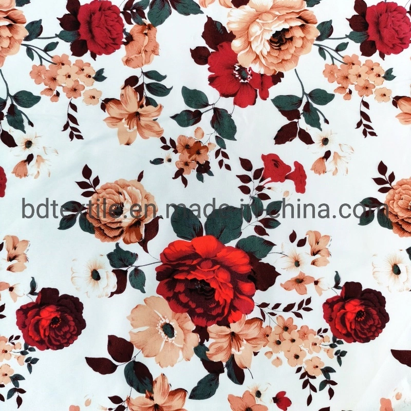 Bed Sheet Fabric 100% Polyester Disperse Printed Microfiber for South Africa