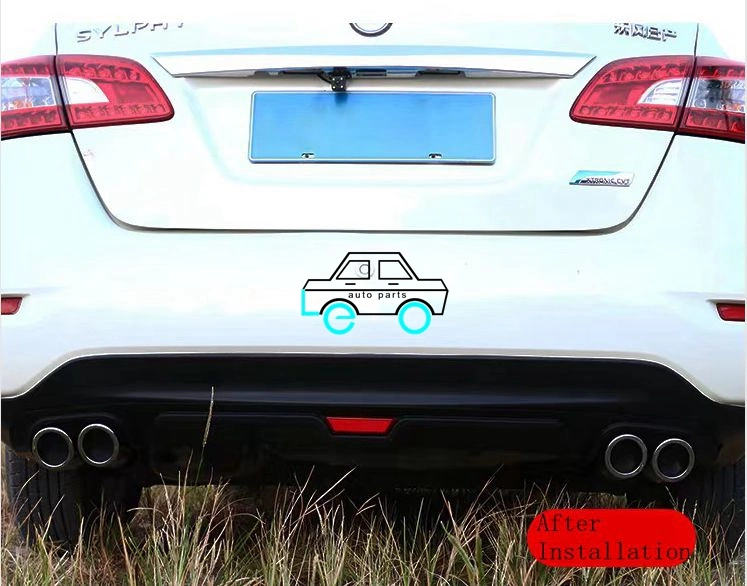 Leo Car Modification Parts Rear Bumper Diffuser Lip for Corolla