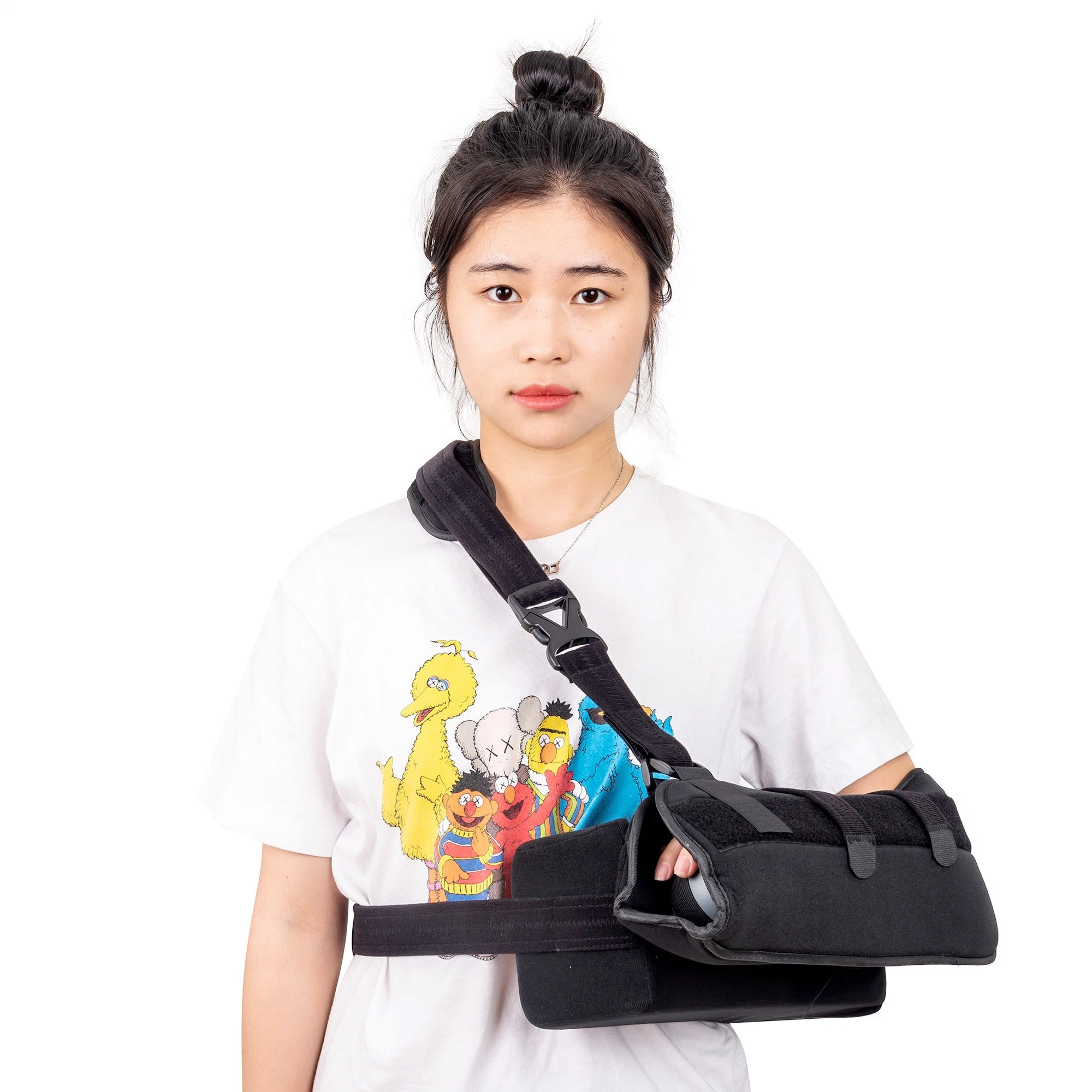 Arm Sling with Abduction Pillow and Grip Ball for Shoulder Injury