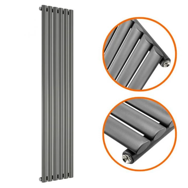 Oval Central Heating Designer Radiator Steel Radiator Heating Double Round Water Radiator