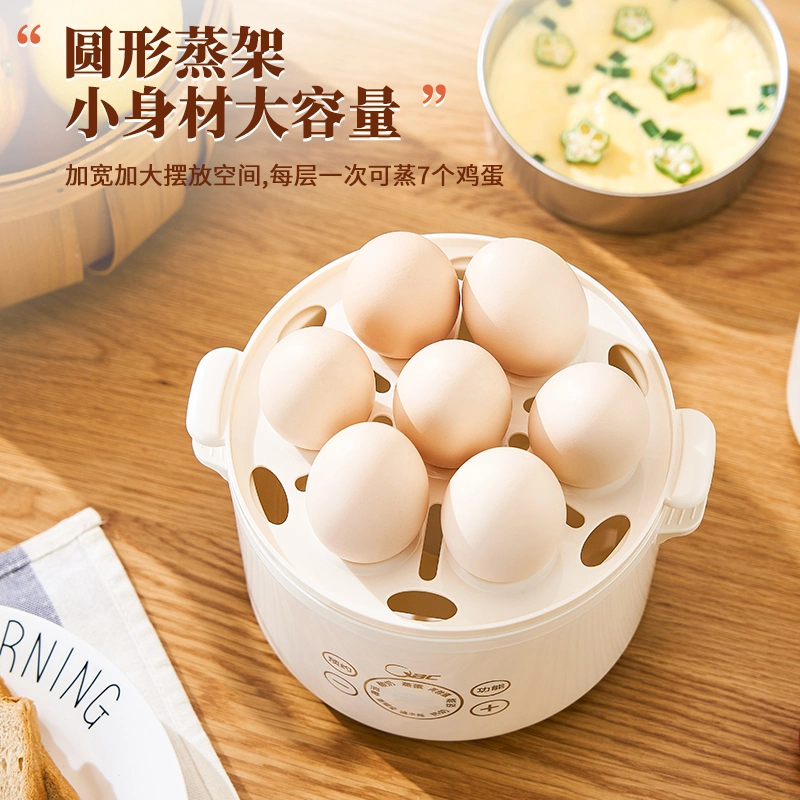 Small Electric Household Breakfast Appliances Egg Cooker Egg Steamer