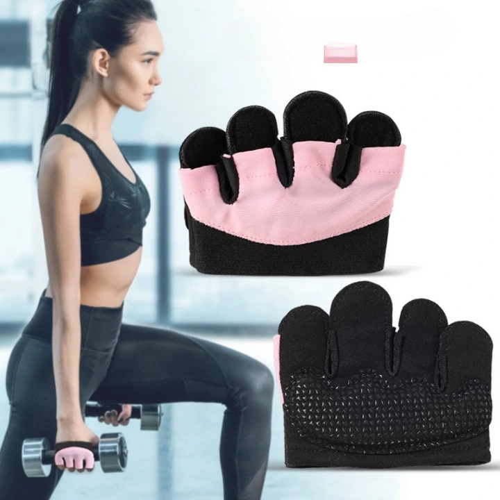 Cheap Non Slip Gym Workout Fitness Powerlifting Half Finger Weightlifting Gloves