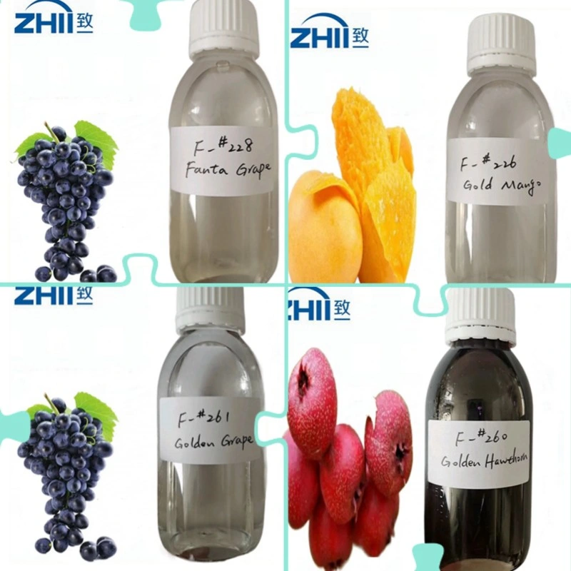 Zhii Concentrated Fruit Flavour E-Juice Flavor E-Liquid Fanta Golden Grape Flavor for Based Pg Vg