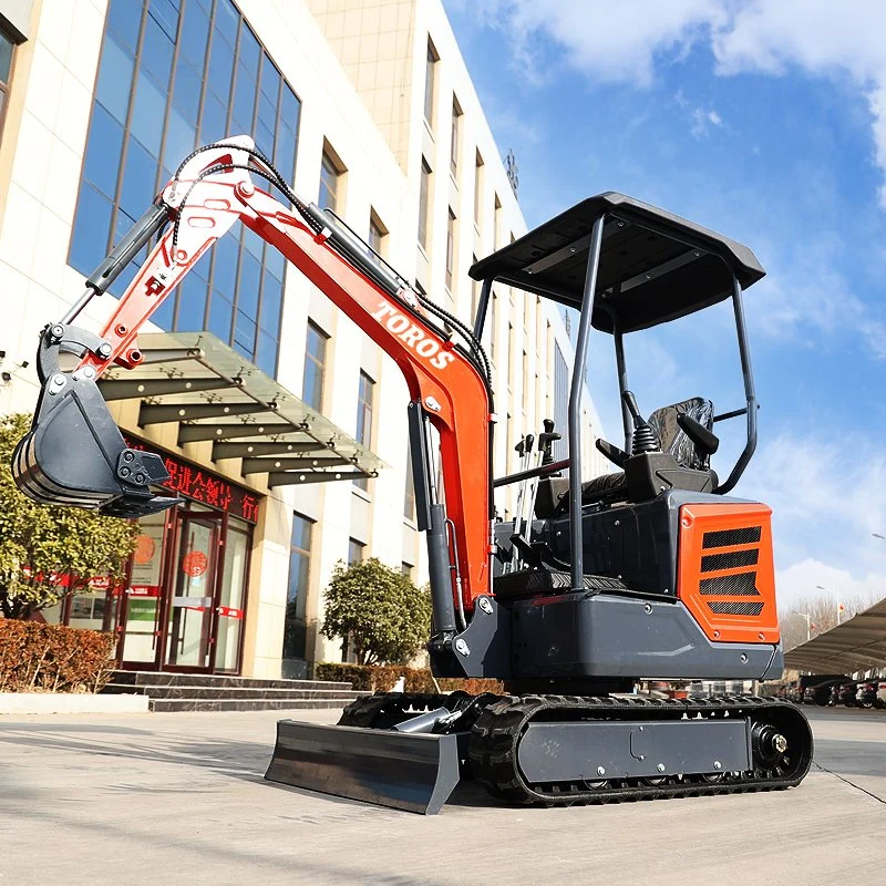 CE ISO Certificate Mini Excavator Post Hole Digger with Various Accessories