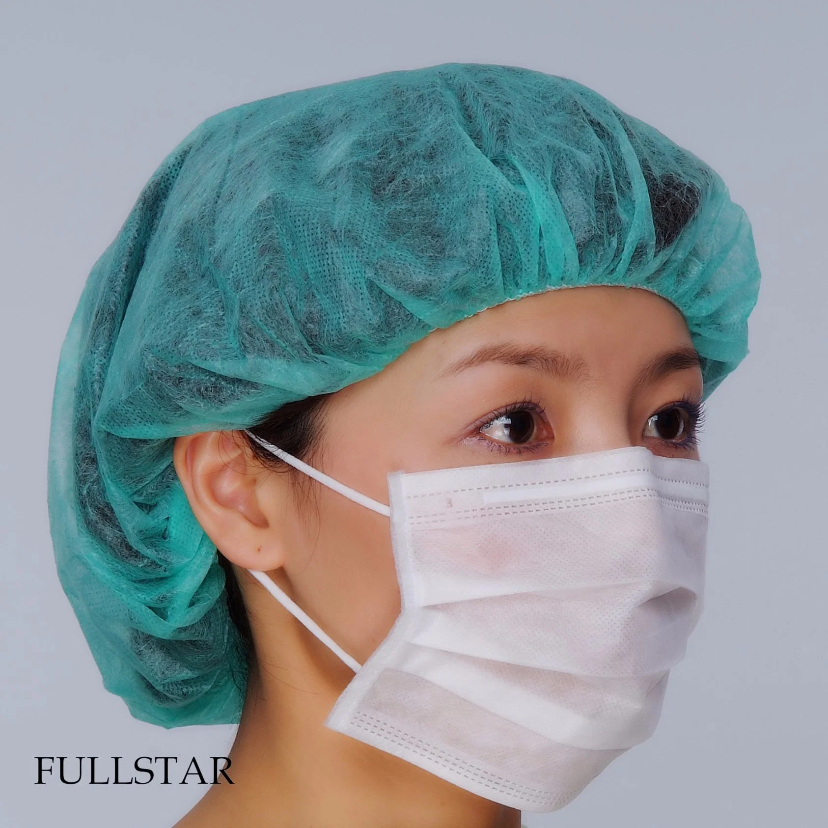 Disposable Non-Woven Face Mask with Head Elastic Easy Tie