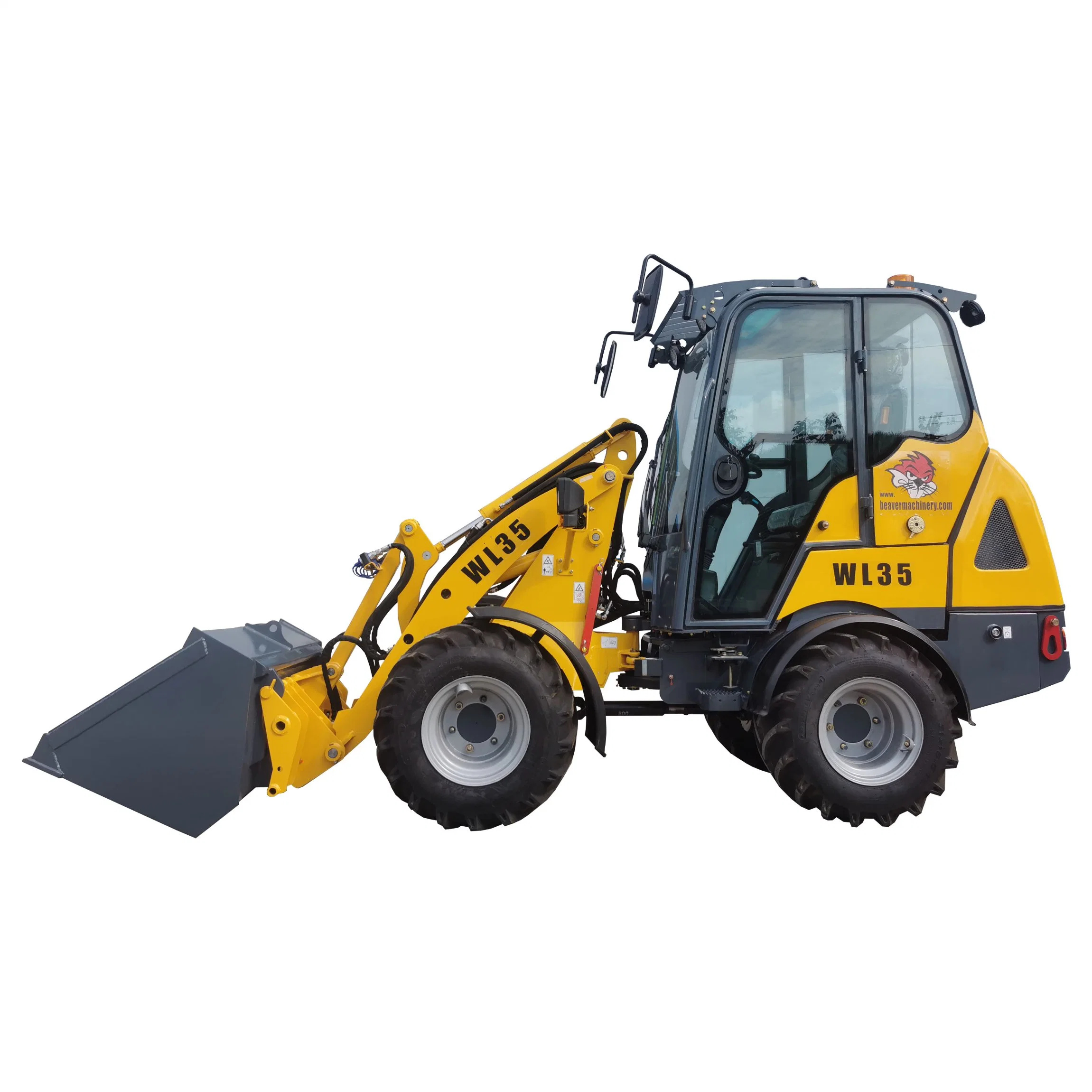 Mini Compact Farm Mini Wheel Loader Agricultural Shovel Bucket Micro Small Wheel Loader