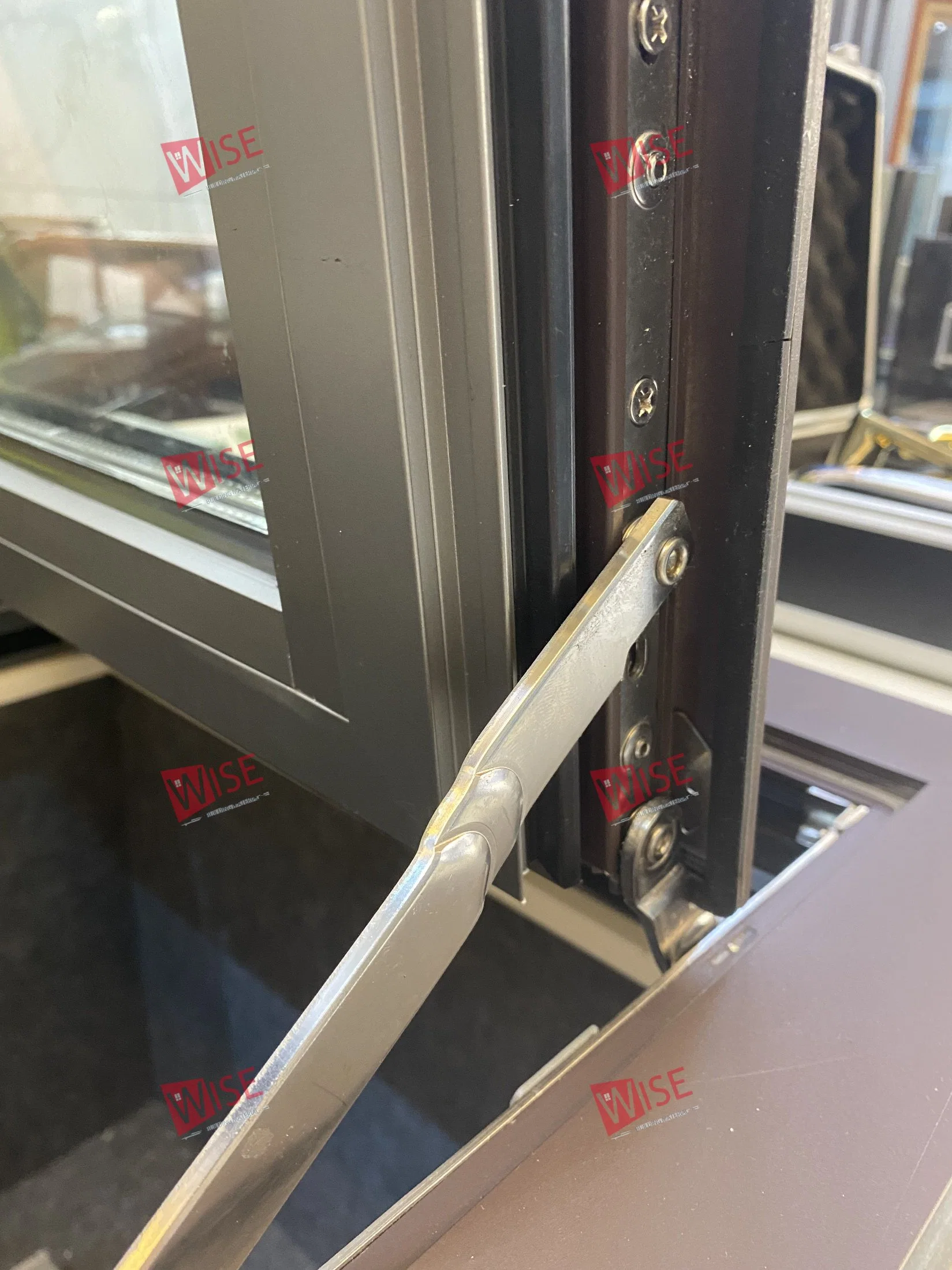 Öffnen Sie das Fenster mit doppelt verglasten Aluminiumkassieren für den gewerblichen Bereich