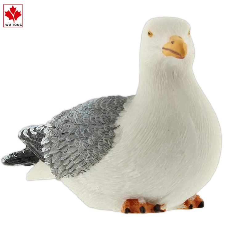 Factory Customized Life-Like Replica Seagull Figurine