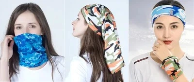 Neck Gaiter Face Mask Reusable Bandana Head Scarf Sun Dust Protection Cover Scarf