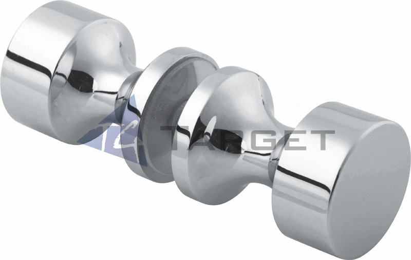 Shower Door Knob 40 mm Diameter Back-to-Back for 6 to 12 mm Glass (SK-05)