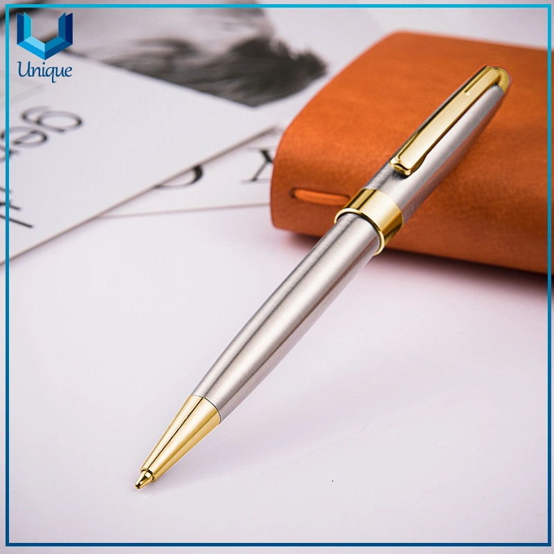 Luxury Engraving Metal Parker Ball Pen with Elegant Customized Logo Ink Gift and Supplier Ball Point Ballpoint Clips