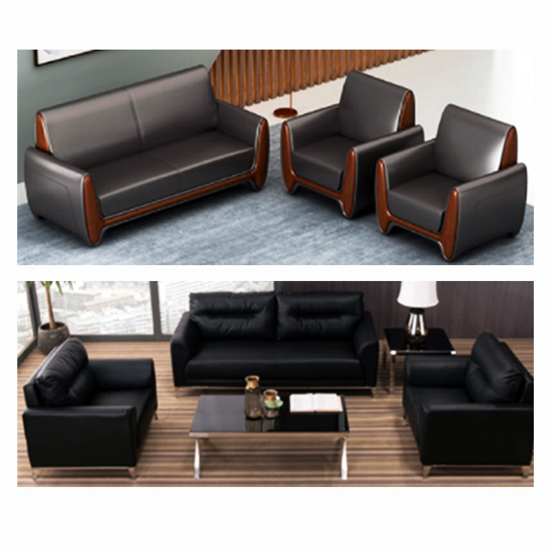 Shaneok Diseño Contemporáneo Casa sofás sillón de dos plazas Sala de estar Muebles Sofás Cuero Sofá Muebles de oficina