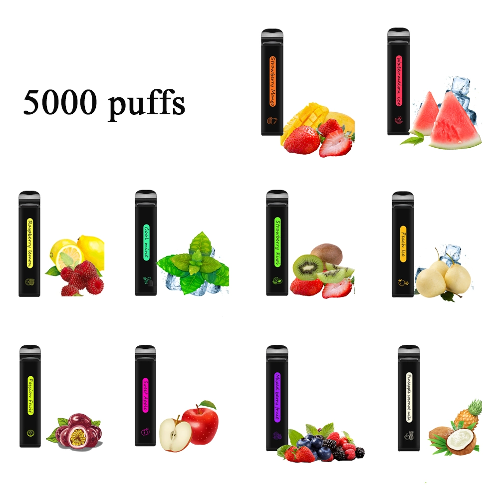 Vente en gros I Vape barres vaporisateurs personnalisées Vape jetable 5000 Puff Pen Amazon Smoking E cigarette expédition bon marché