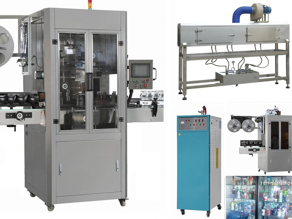 Full Automatic Yogurt Cup Shrink Sleeve Labeling Machine