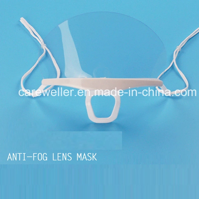 Masque protecteur en plastique transparent pour une utilisation sûre (CW-CS101)