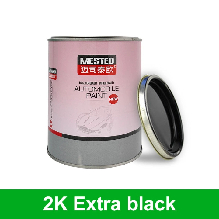 High Application Good Coverage Car Paint High Blackness Auto Paint Autocoat HS 2K Topcoat New Extra Black 203