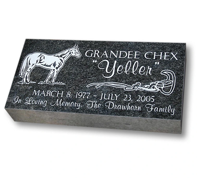 Headstones Memorials for Dogs, Cats, Horses, Birds, and Reptiles