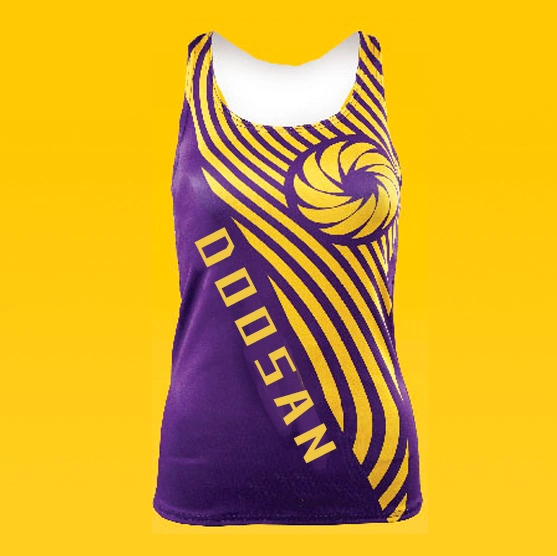 2022 New Arrivial Custom Women Summer Top Sublimation 100%Polyester Sports Vest