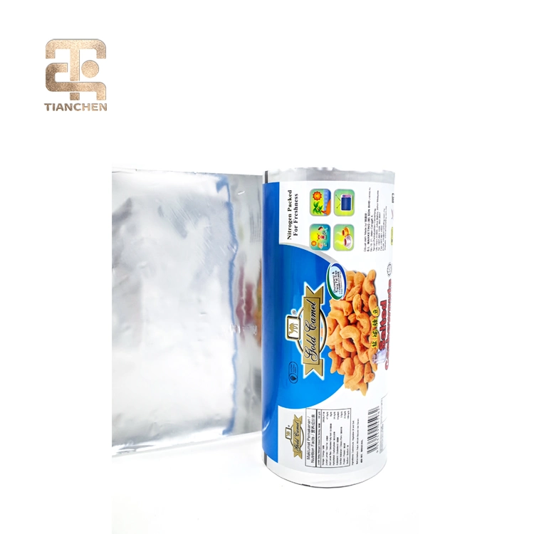 Printed Snack Food Packaging Aluminum Plastic Roll Film