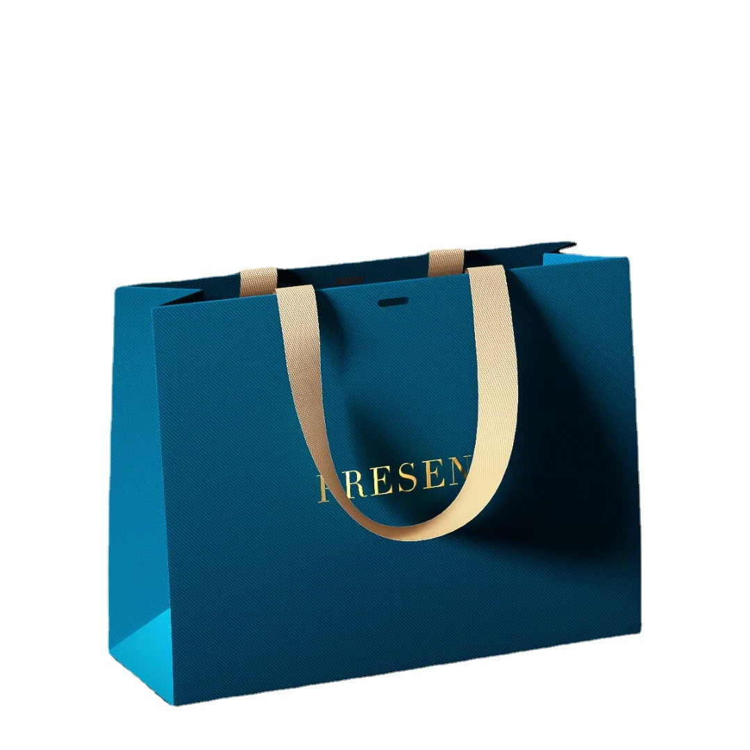 Custom Logo Paper Gift Bags with Handles OEM