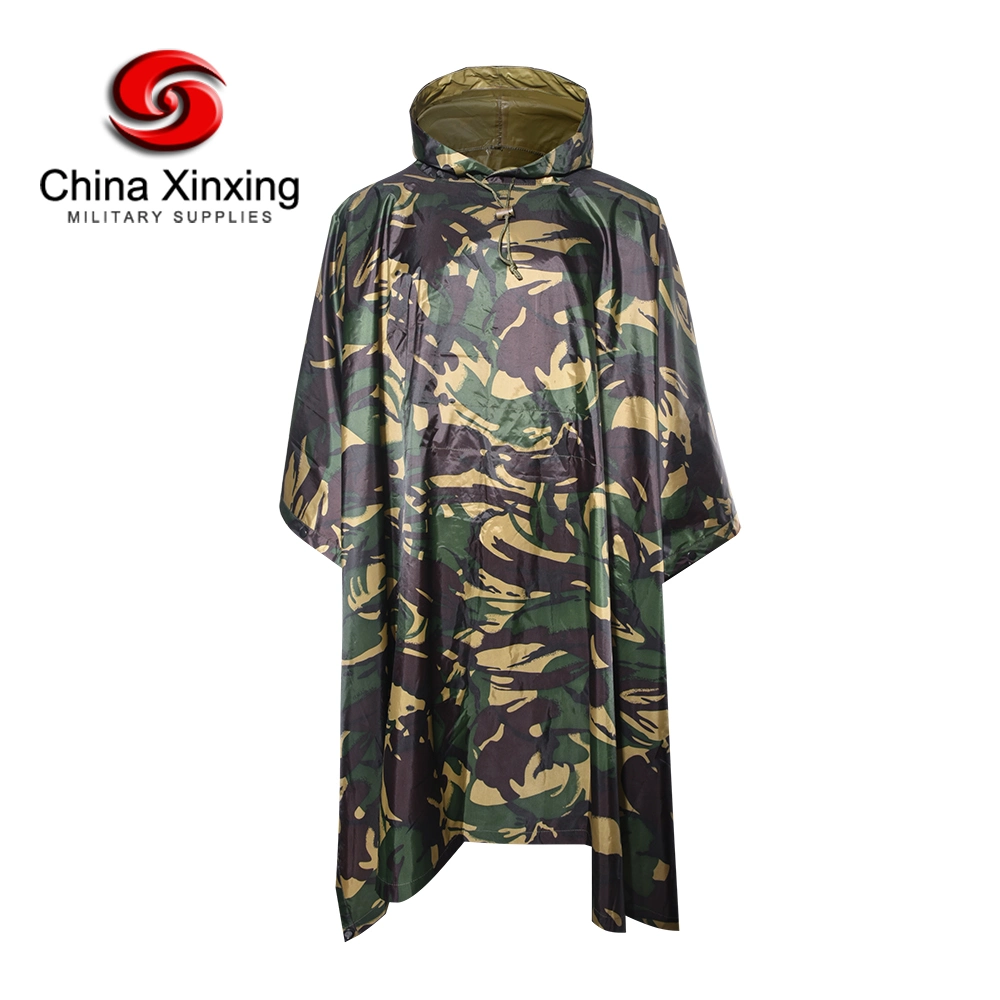 Impermeable Camouflage impermeable Camuflaje impermeable ropa militar Camo Army Poncho