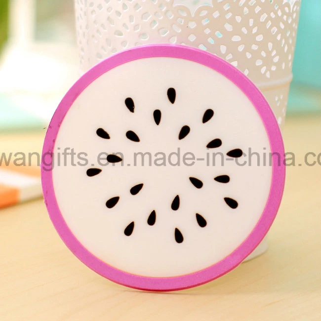 Wholesale/Supplier Fruit Shape Rubber Drink Coasters, Cup Coaster