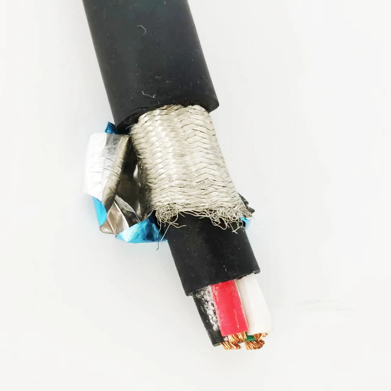 SL 812 C PVC trenzado de cobre estañado Cable de conexión de motor 0.6/1 Kv