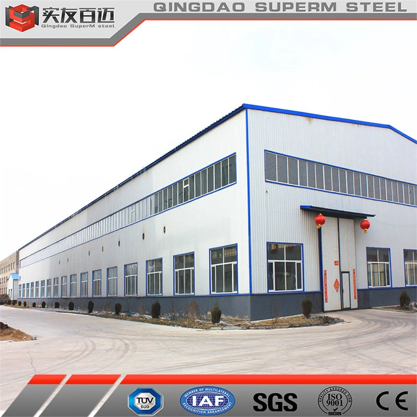 Customized Prefabricated Steel Building Wind Resistant Metal Steel Garage/Multi-Storeys Storage Warehouse/Workshop Building Offices