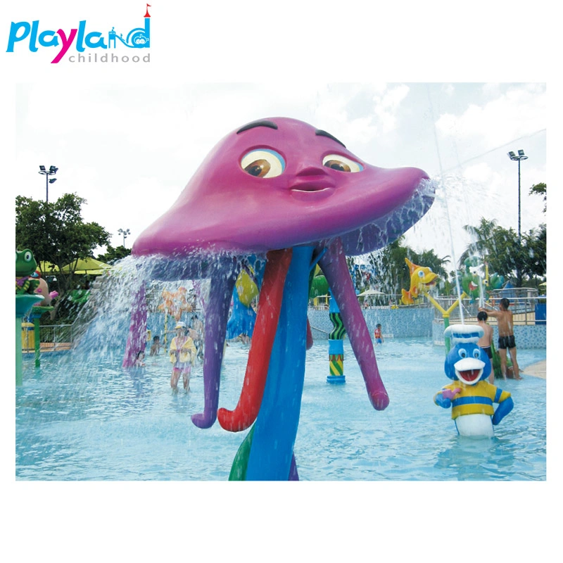 Fiberglass Water Park with Water Spray Swimming Pool Designs Toys