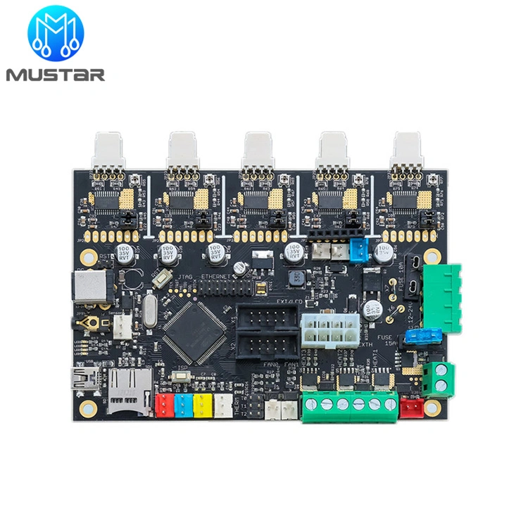 OEM HDI PCB multicouche de voiture de l'aluminium assemblée fournisseur 94V0, compatible RoHS Carte PCBA SMD les circuits d'impression d'administration publique électronique