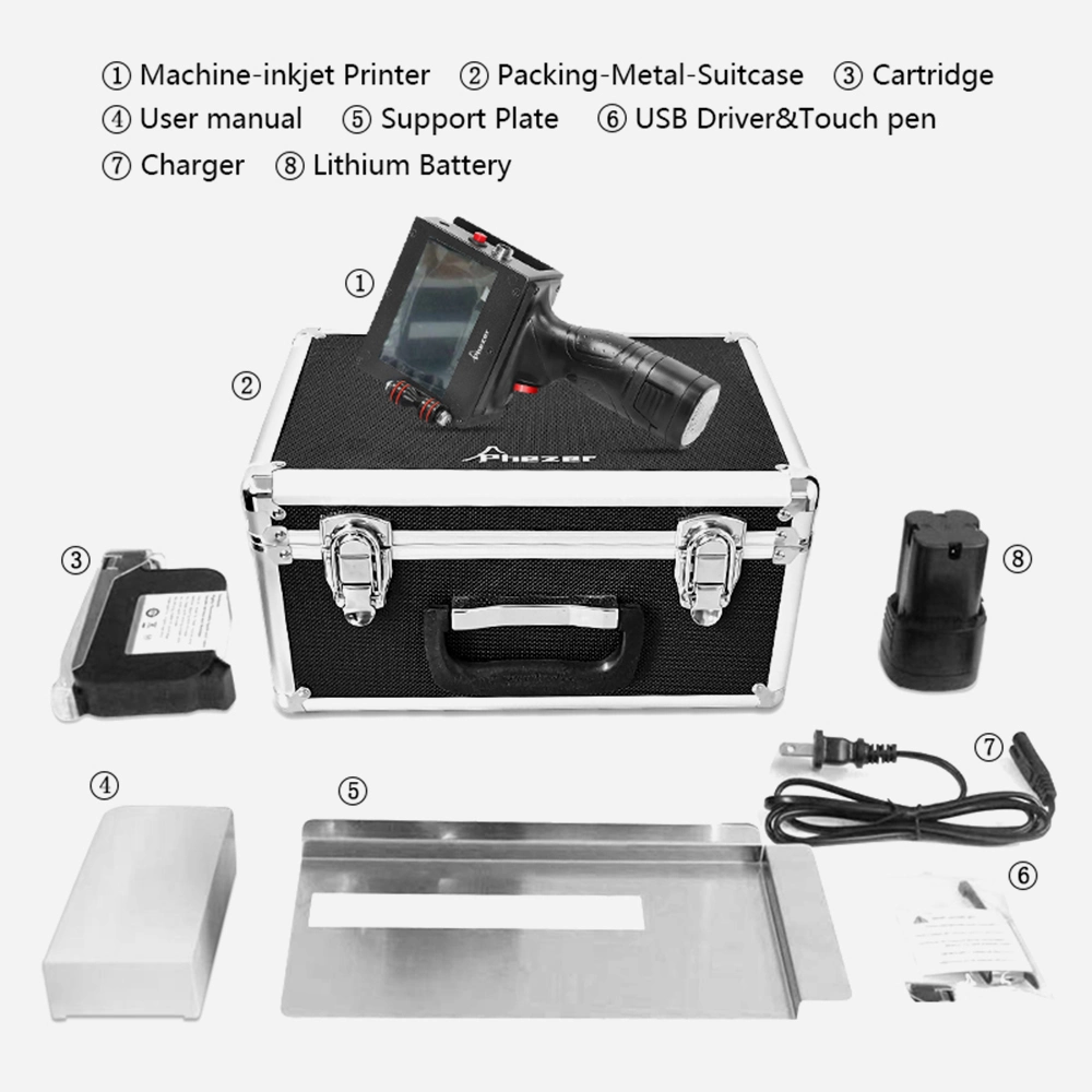 A HP dispositivo opcional de impressora jato de tinta para Data &amp;Barras/Branco/caixas de papelão de imprimir